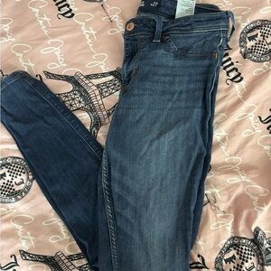 Hollister Blue Skinny Jeans Classic Denim Style